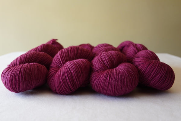 Rustic Merino - Azuki Red