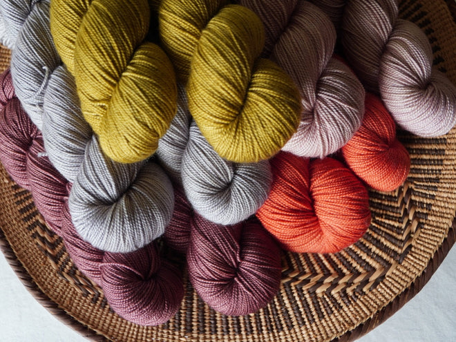 Lace to Fingering Weight Yarns