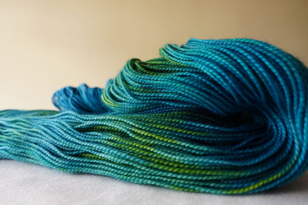 Twist Sock - Mossy Aquarium [DYE TO ORDER]