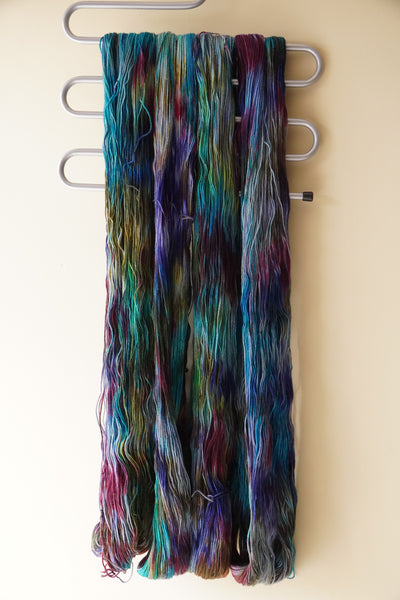 Twist Sock - Peacock Ore