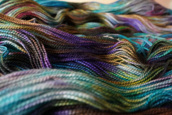 Twist Sock - Peacock Ore