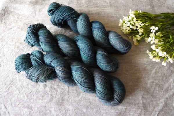 Luxe Sock - Dark Cyan