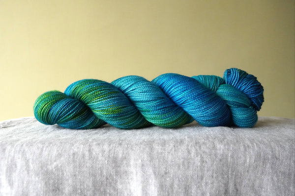 Twist Sock - Mossy Aquarium [DYE TO ORDER]