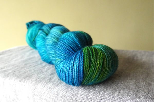 Twist Sock - Mossy Aquarium [DYE TO ORDER]
