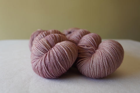 Twist Sock - Mocha Rose