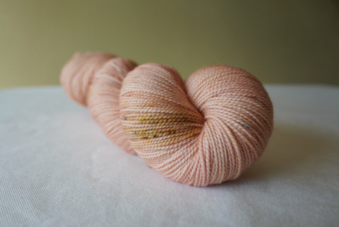 Twist Sock - Peach