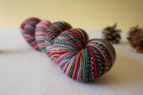 Grévy's Sock - Self-striping No.4 - Holiday Special
