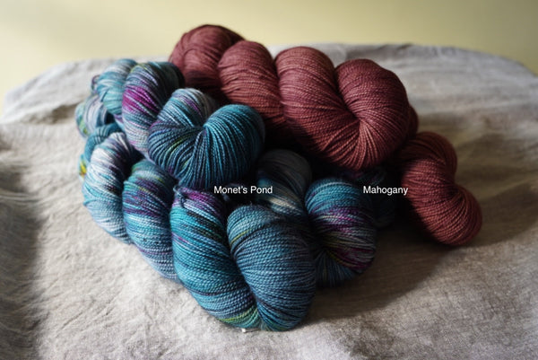 Twist Sock  - Monet's Pond